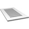 Ekena Millwork Vertical Surface Mount PVC Gable Vent: Functional, w/ 3-1/2"W x 1"P Standard Frame, 18"W x 32"H GVPVE18X3201SF - alternate 2